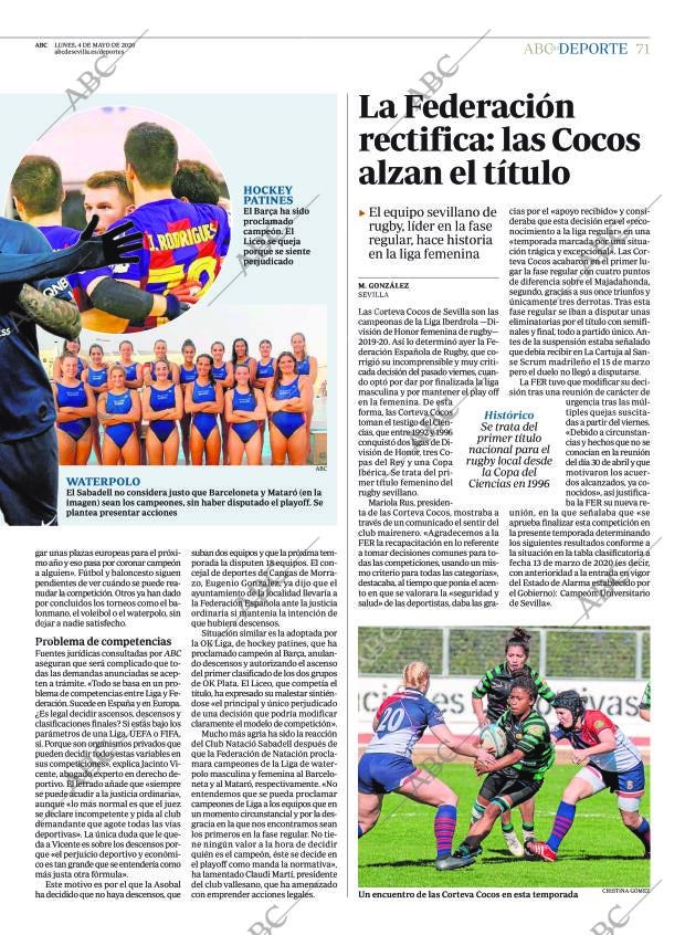 ABC SEVILLA 04-05-2020 página 71
