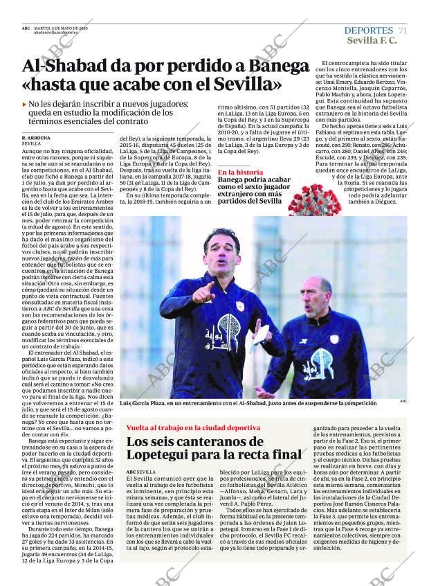 ABC SEVILLA 05-05-2020 página 71