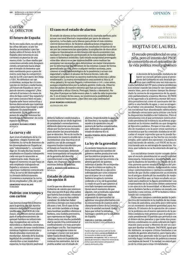 ABC SEVILLA 06-05-2020 página 17