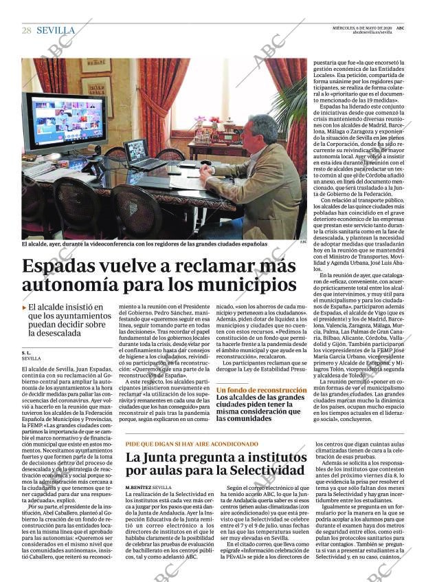 ABC SEVILLA 06-05-2020 página 28