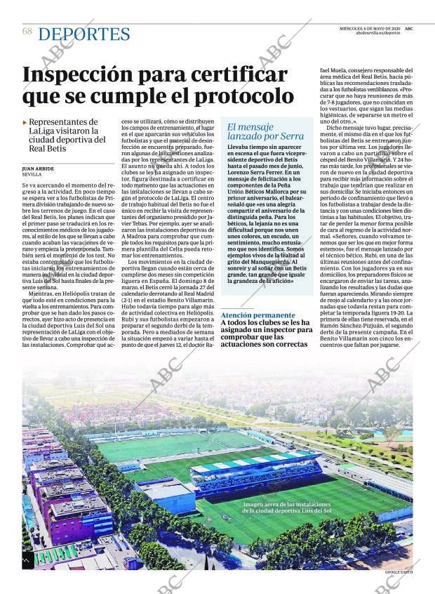 ABC SEVILLA 06-05-2020 página 68