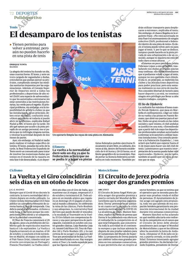 ABC SEVILLA 06-05-2020 página 72