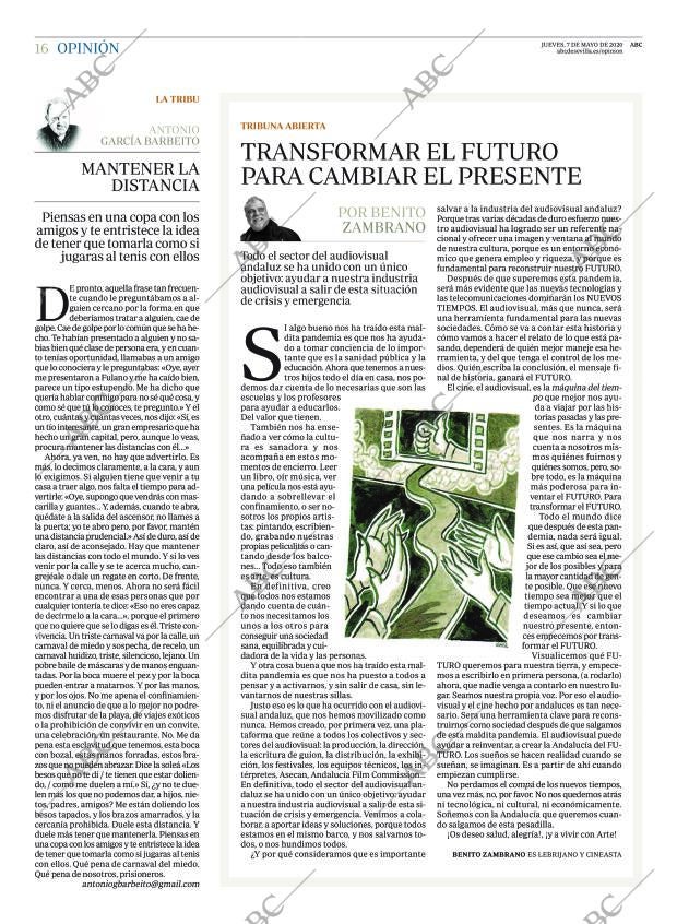 ABC SEVILLA 07-05-2020 página 16