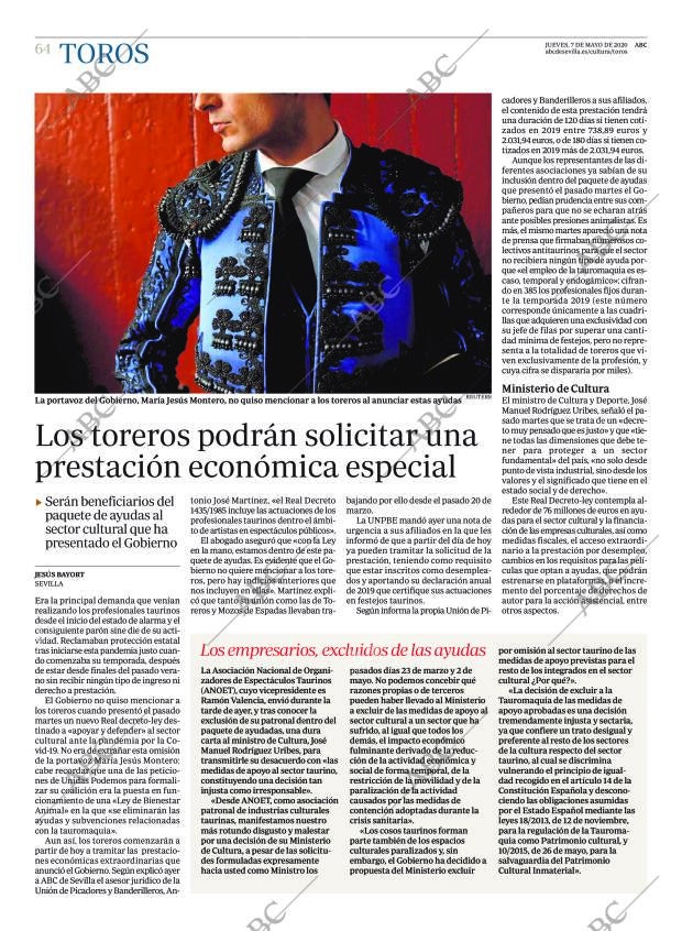 ABC SEVILLA 07-05-2020 página 64