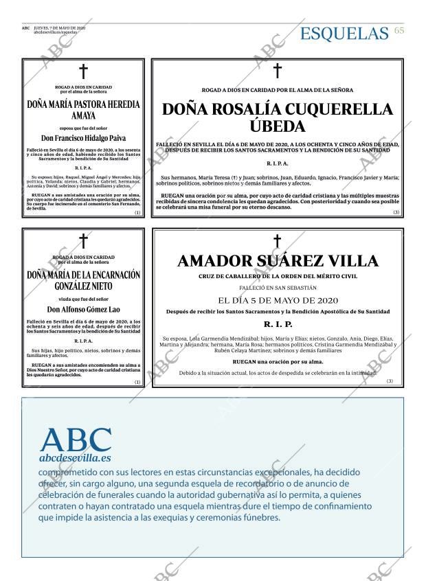 ABC SEVILLA 07-05-2020 página 65