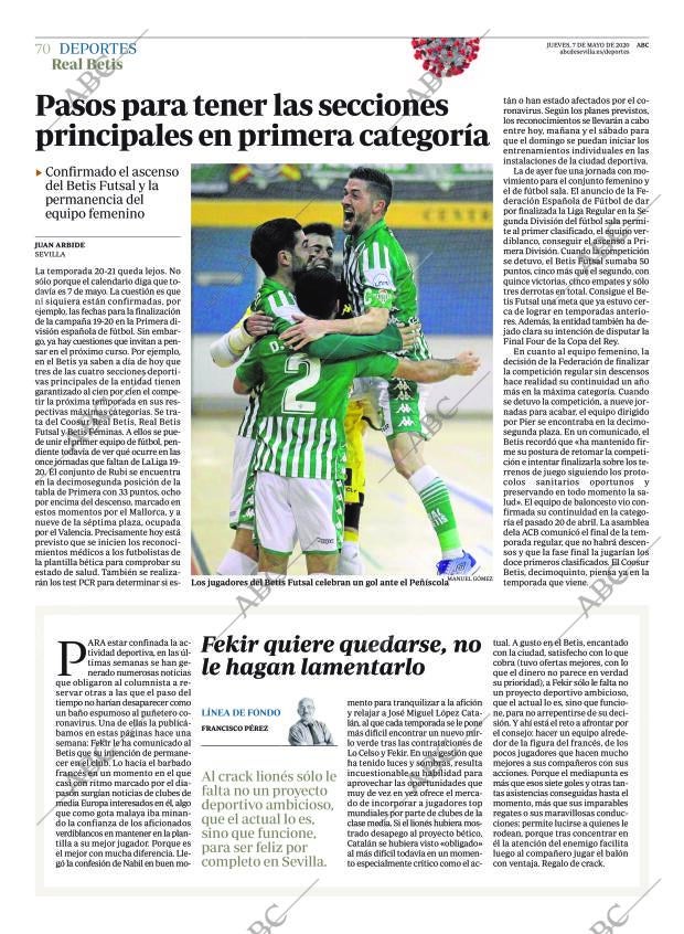 ABC SEVILLA 07-05-2020 página 70