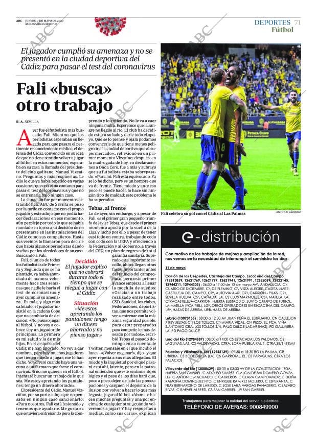ABC SEVILLA 07-05-2020 página 71