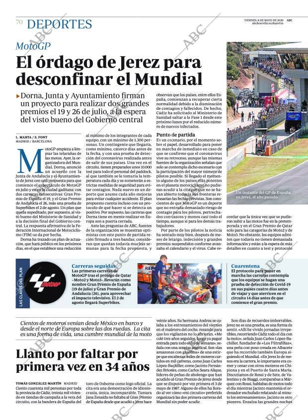 ABC SEVILLA 08-05-2020 página 70