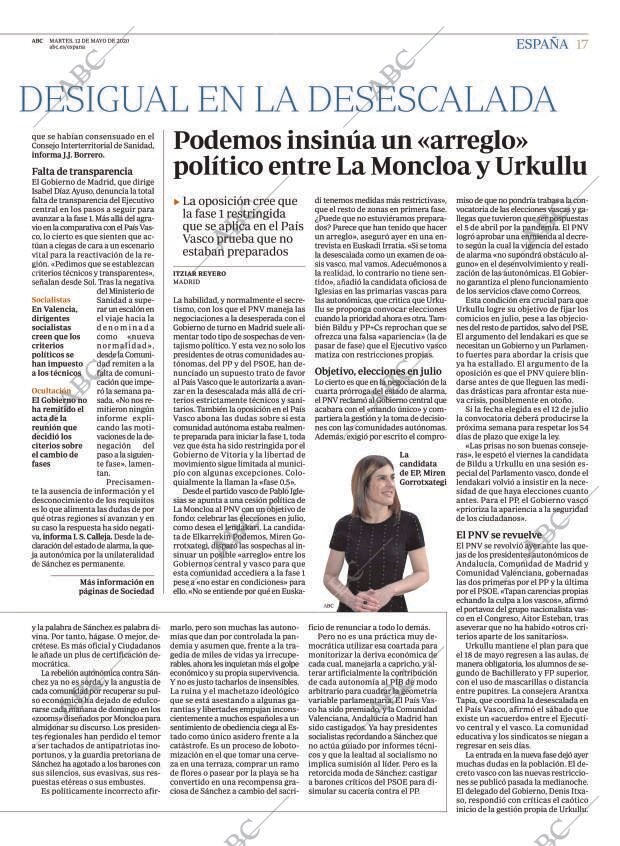 ABC MADRID 12-05-2020 página 17