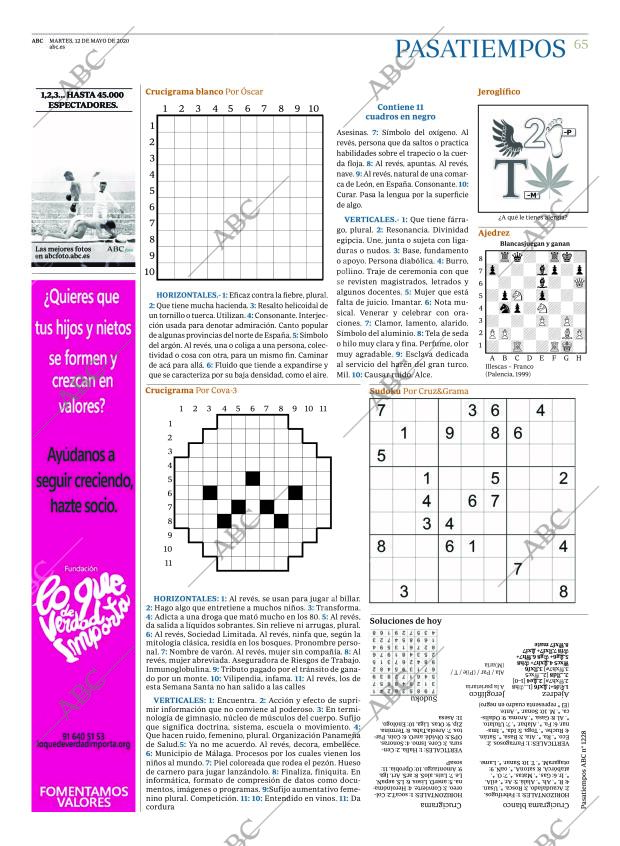 ABC MADRID 12-05-2020 página 65