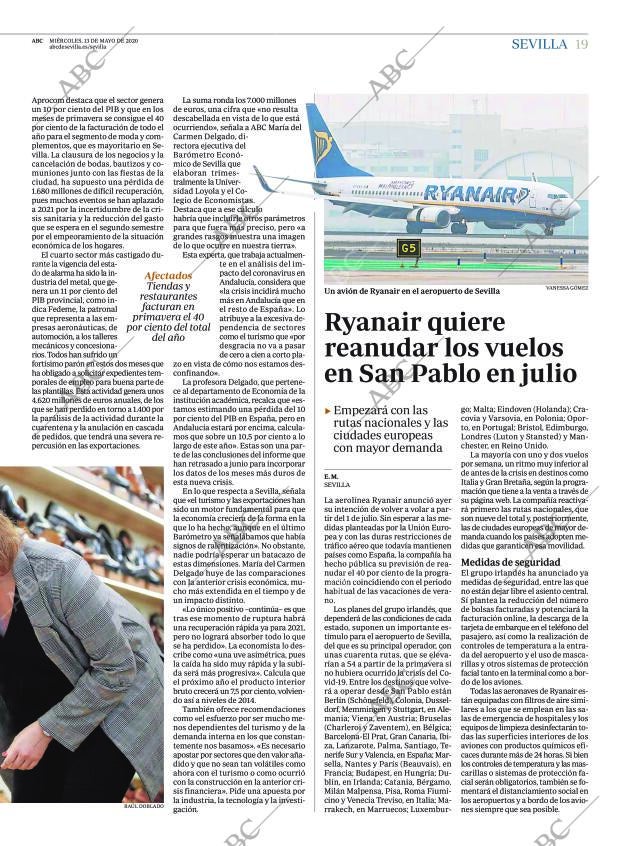 ABC SEVILLA 13-05-2020 página 19