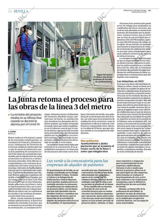 ABC SEVILLA 13-05-2020 página 20