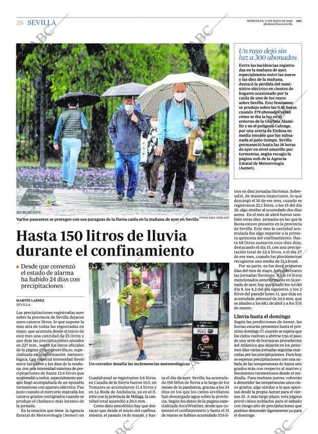 ABC SEVILLA 13-05-2020 página 28