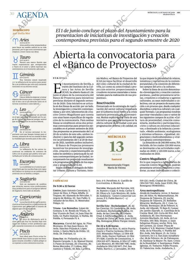 ABC SEVILLA 13-05-2020 página 30