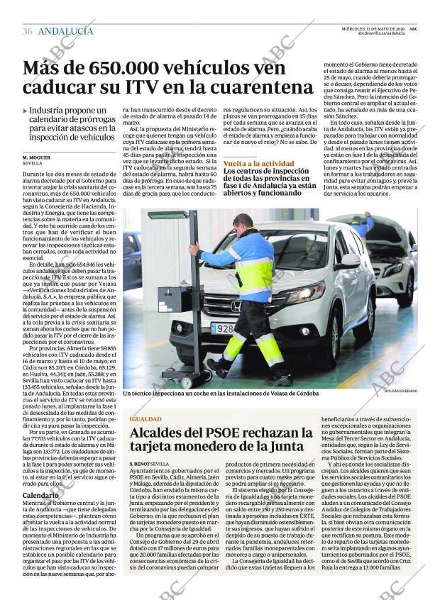 ABC SEVILLA 13-05-2020 página 36