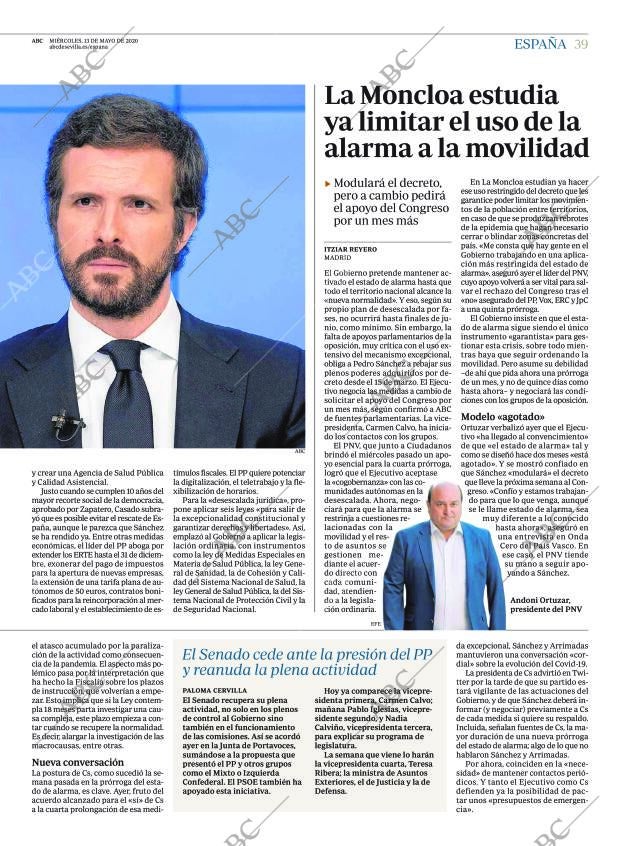 ABC SEVILLA 13-05-2020 página 39