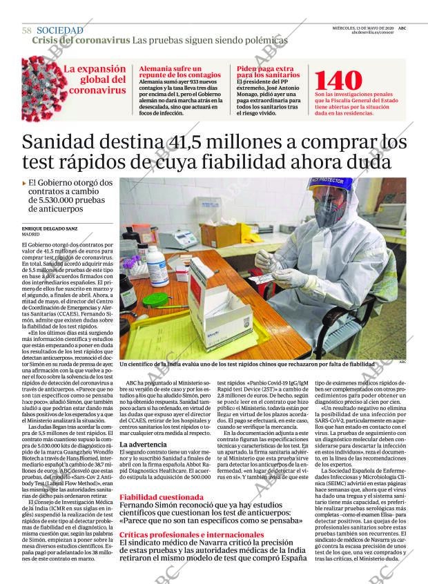 ABC SEVILLA 13-05-2020 página 58