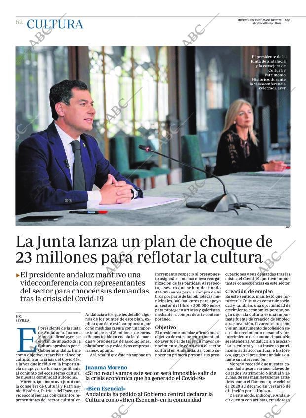 ABC SEVILLA 13-05-2020 página 62