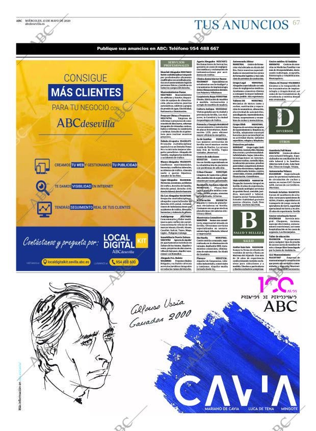 ABC SEVILLA 13-05-2020 página 67