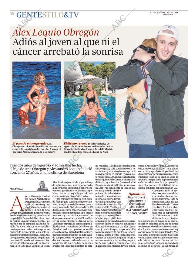 ABC MADRID 14-05-2020 página 66