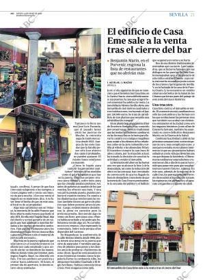 ABC SEVILLA 14-05-2020 página 21