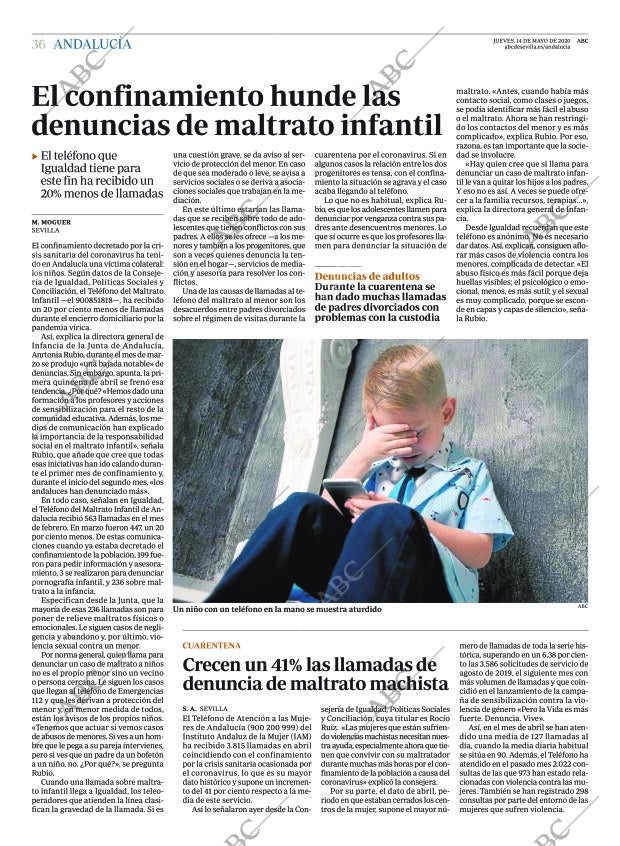 ABC SEVILLA 14-05-2020 página 36