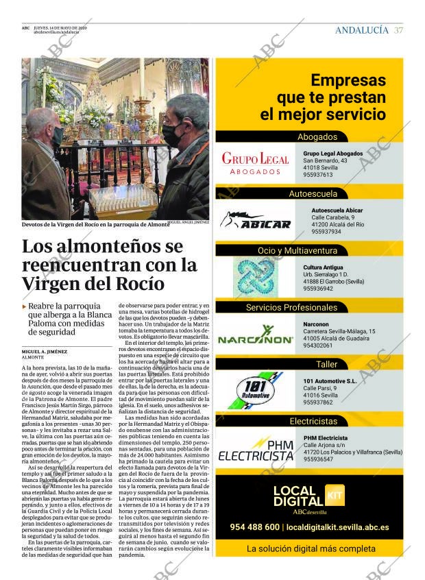 ABC SEVILLA 14-05-2020 página 37