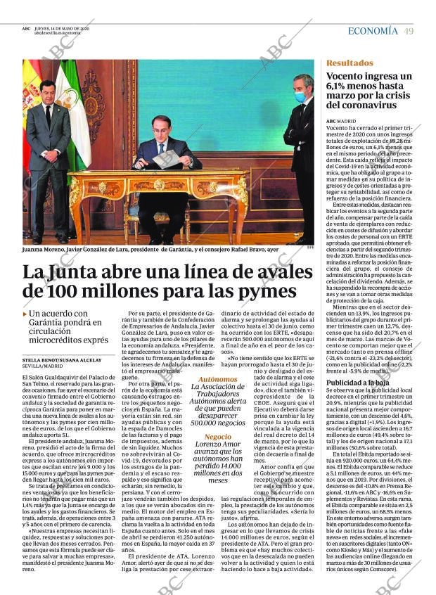 ABC SEVILLA 14-05-2020 página 49