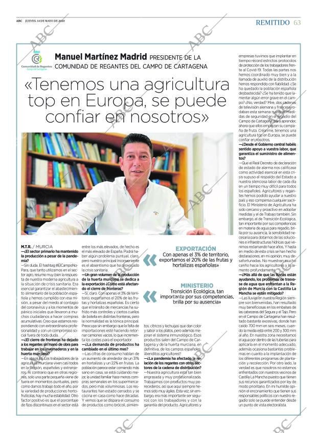 ABC SEVILLA 14-05-2020 página 63