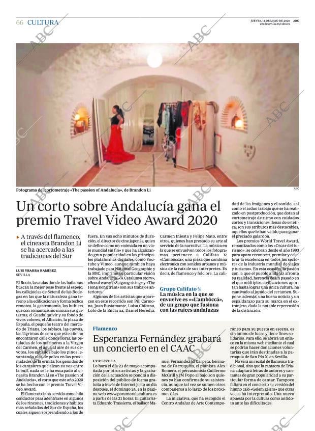 ABC SEVILLA 14-05-2020 página 66