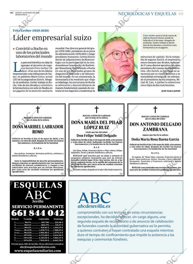 ABC SEVILLA 14-05-2020 página 69