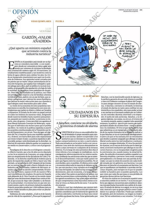 ABC SEVILLA 15-05-2020 página 14