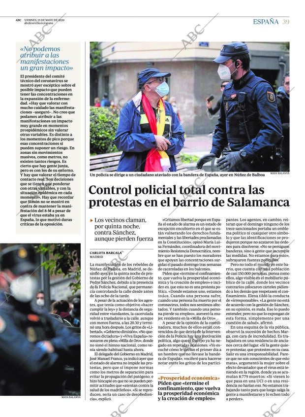 ABC SEVILLA 15-05-2020 página 39