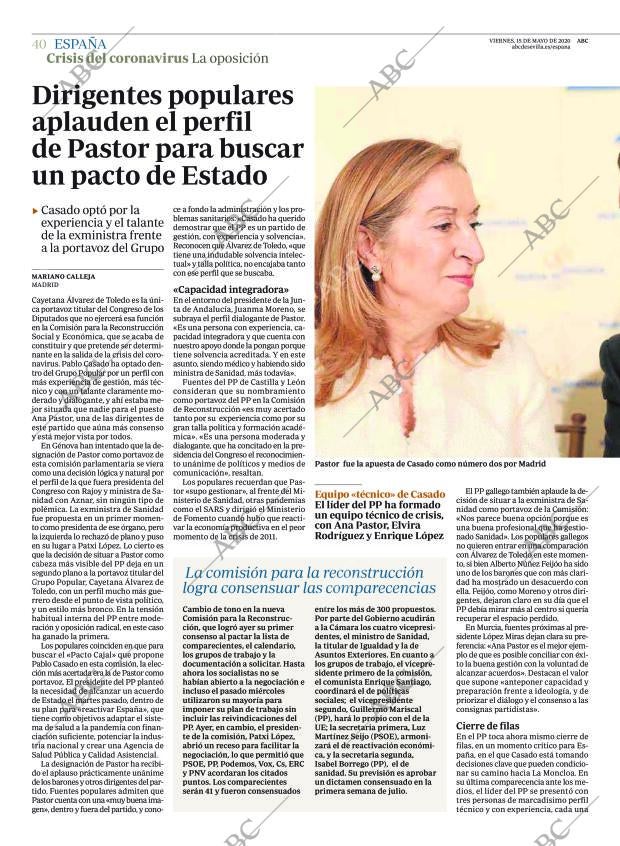 ABC SEVILLA 15-05-2020 página 40