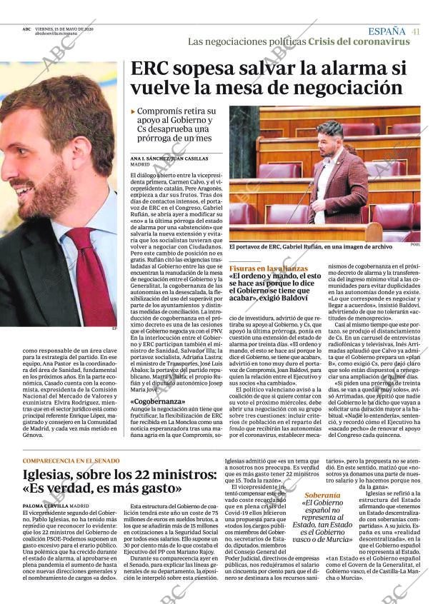 ABC SEVILLA 15-05-2020 página 41