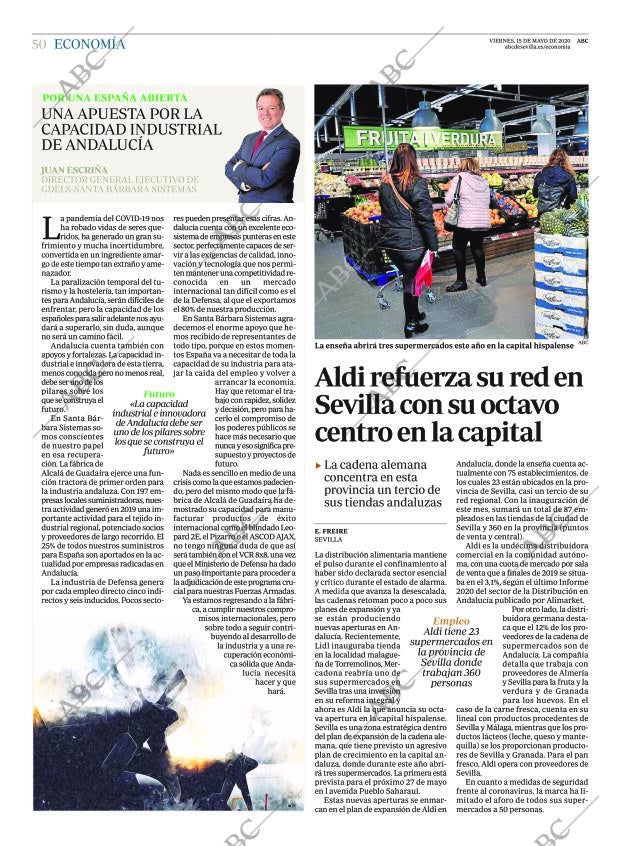 ABC SEVILLA 15-05-2020 página 50