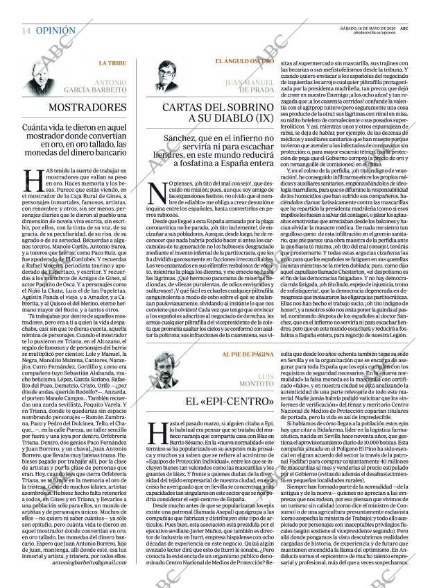 ABC SEVILLA 16-05-2020 página 14