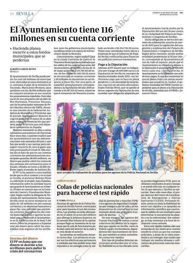 ABC SEVILLA 16-05-2020 página 18