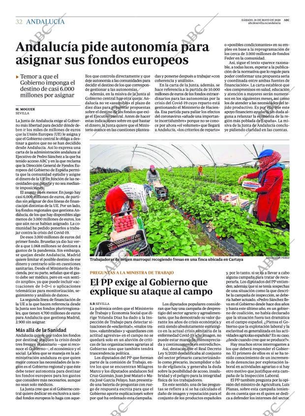 ABC SEVILLA 16-05-2020 página 32