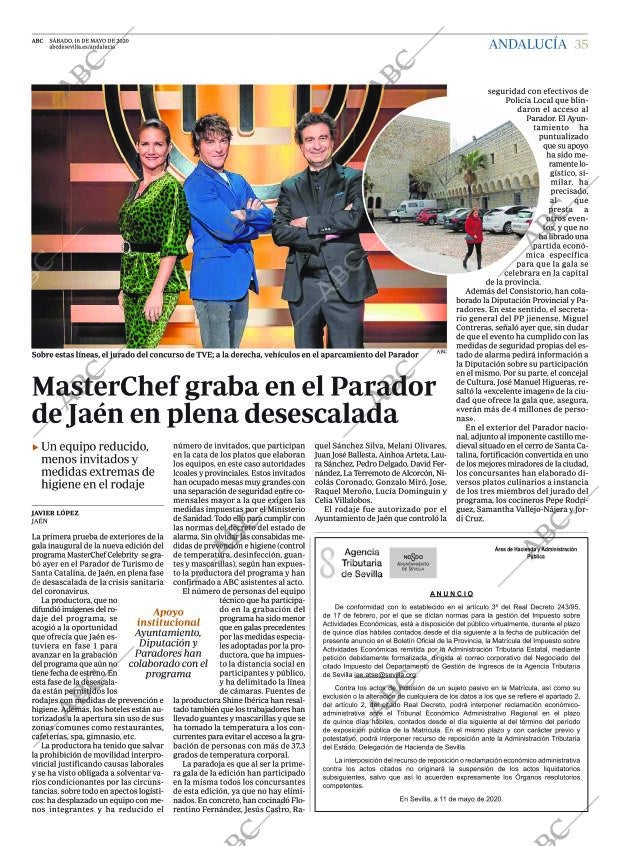 ABC SEVILLA 16-05-2020 página 35