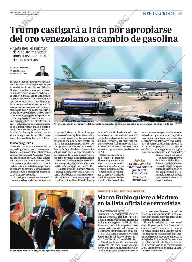 ABC SEVILLA 16-05-2020 página 45