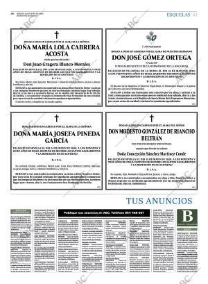 ABC SEVILLA 16-05-2020 página 63