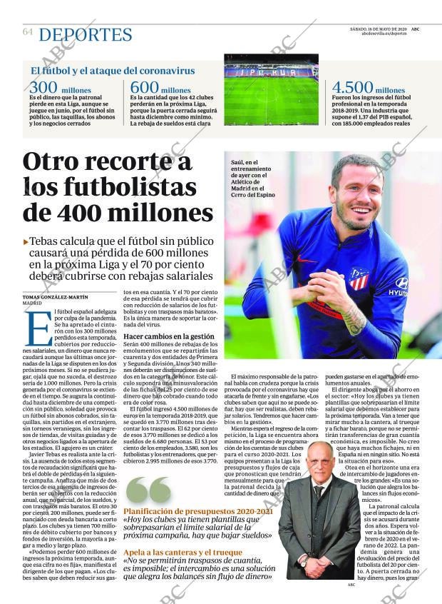ABC SEVILLA 16-05-2020 página 64