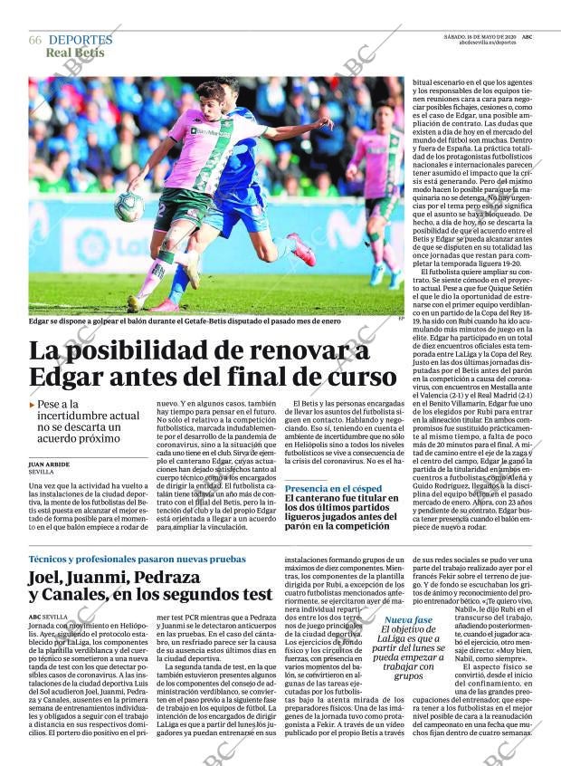 ABC SEVILLA 16-05-2020 página 66
