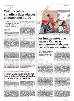 ABC MADRID 21-05-2020 página 22