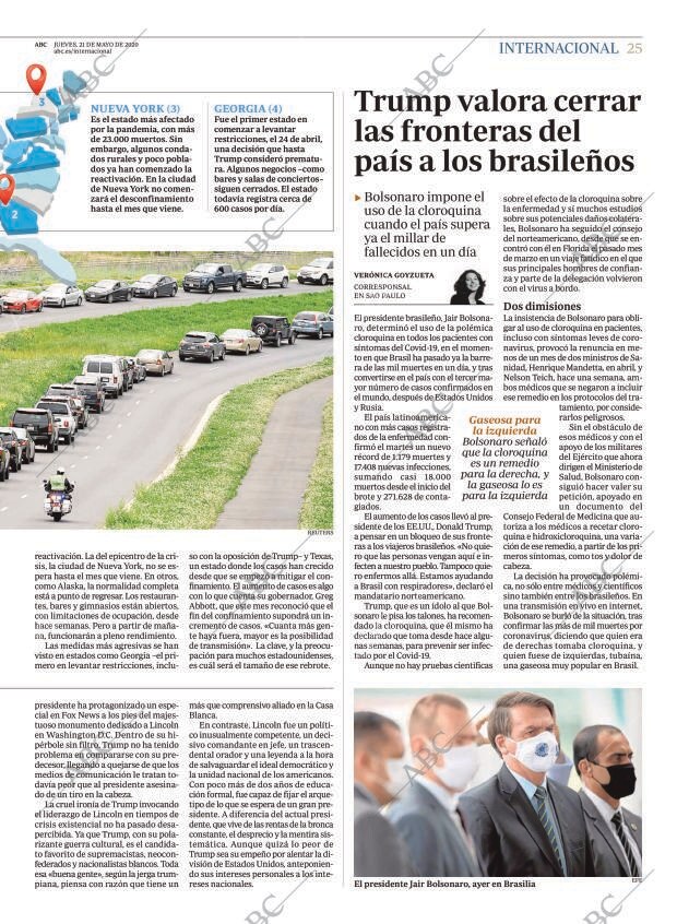 ABC MADRID 21-05-2020 página 25