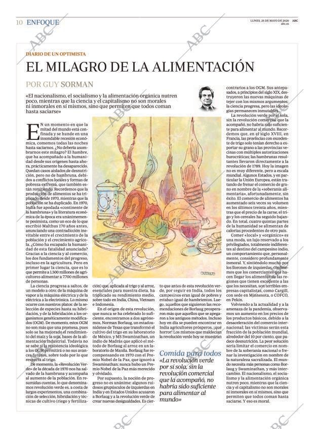 ABC MADRID 25-05-2020 página 10