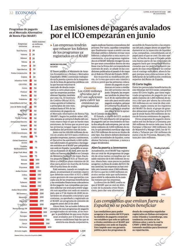 ABC MADRID 25-05-2020 página 32