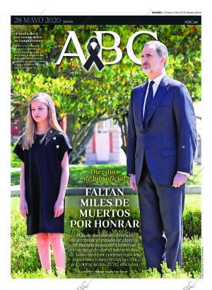 ABC MADRID 28-05-2020 página 1