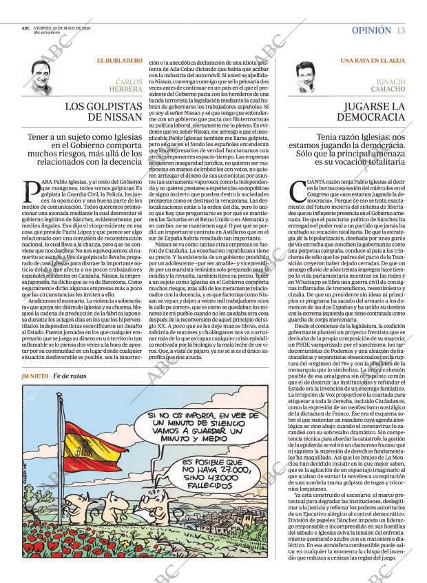 ABC MADRID 29-05-2020 página 13